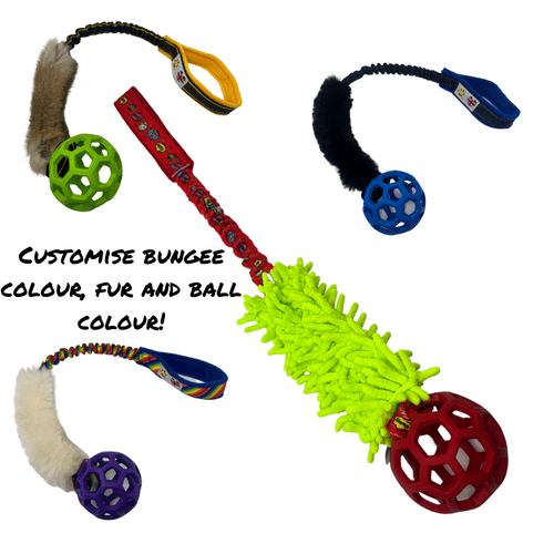 Paws Made Sm Holee Rolee Bungee with Fur selection
