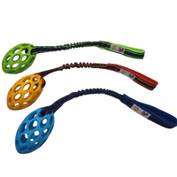 Paws Made Standard Rugby Ball With Bungee Handle  Dog agility training toy Puppy chase interactive