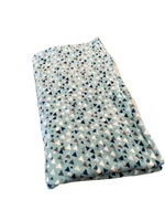 Paws Made Super Soft Blanket - BLUE TRIANGLE - Crate Cage Blanket Dog Bed