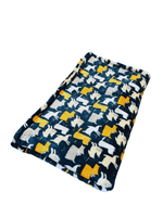 Paws Made Super Soft Blanket - NAVY DOG V2 - Crate Cage Blanket Dog Bed