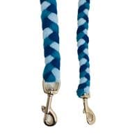 Paws Made Tight Plaitted Dog Clip Fleece Lead Strong Puppy Colorful Agility Flyball