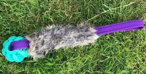 Paws Made™ " Heather " Bunny Rabbit Dental Ball Tug