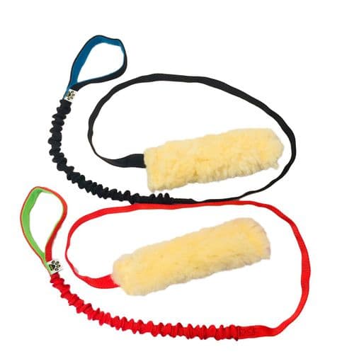 Paws Made ™ XL Bungee Extra Long Chaser Sheep Tug Dog Training Chase Toy