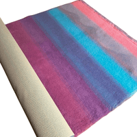 Pawstrading™ 3 WAY RAINBOW Anti-Slip Backed Veterinary Fleece Bedding