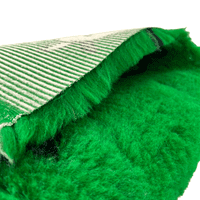 Pawstrading™ Anti-Slip Backed Veterinary Fleece Bedding Dog Bed / Mat GREEN COW