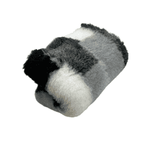 Pawstrading™ Anti-Slip Backed Veterinary Fleece Bedding Dog Bed / Mat GREY PATCHWORK