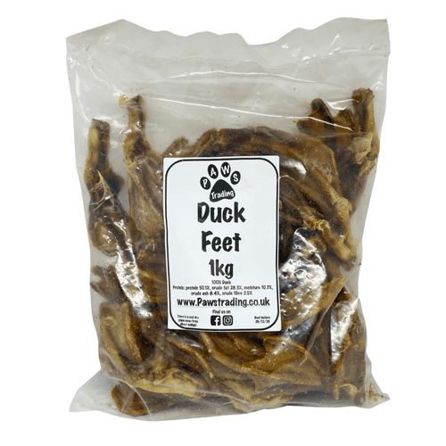 Pawstrading Duck Feet Natural Dog Chew Treat