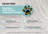 Pawstrading ™ GRAIN FREE Adult Haddock with Sweet Potato & Parsley - Whole dog food Dry Kibble