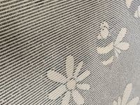 Pawstrading™ Premium Bee & Daisy Grey Malb Anti-Slip Backed Veterinary Fleece Vet Bedding