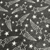 Pawstrading™ Premium Shooting STAR CHARCOAL (Dark Grey) Anti-Slip Backed Vet Bedding Fleece Bed