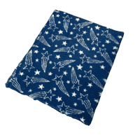 Pawstrading™ Premium Shooting STAR Navy BLUE Anti-Slip Backed Vet Bedding Fleece Bed