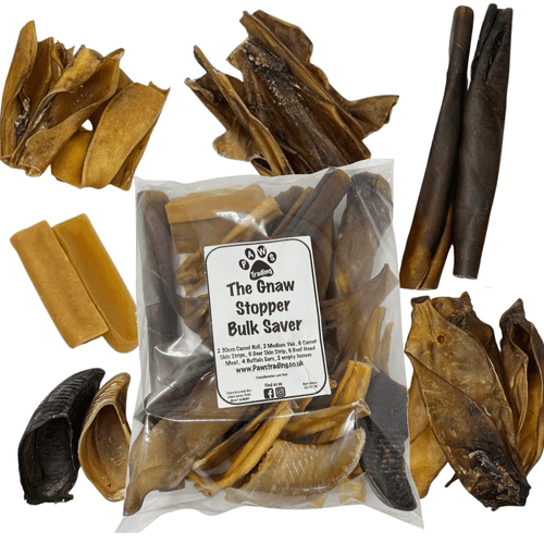 Pawstrading The Gnaw Stopper Bundle - Tough Natural Dog Chew Treats