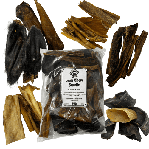 Pawstrading The Lean Chew Bundle - Low Fat Natural Dog Chews Treat