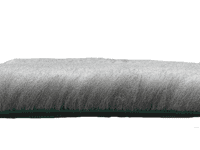 Pawstrading™ Traditional Green-Backed Veterinary Fleece Bedding Dog Bed / Mat (Grey)
