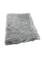 Pawstrading™ Traditional Green-Backed Veterinary Fleece Bedding Dog Bed / Mat (Grey)