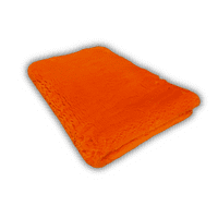 Pawstrading™ Traditional Green-Backed Veterinary Fleece Bedding Dog Bed / Mat (ORANGE)