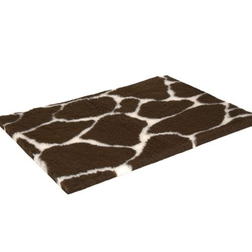 PetLife Contemporary Oblong Giraffe Vetbed® Dog Bed / Mat