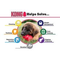 Red KONG Classic Dog Toy Rubber Stuffable