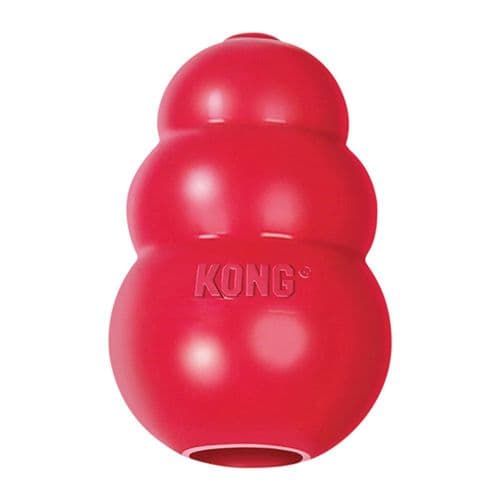 Red KONG Classic Dog Toy Rubber Stuffable
