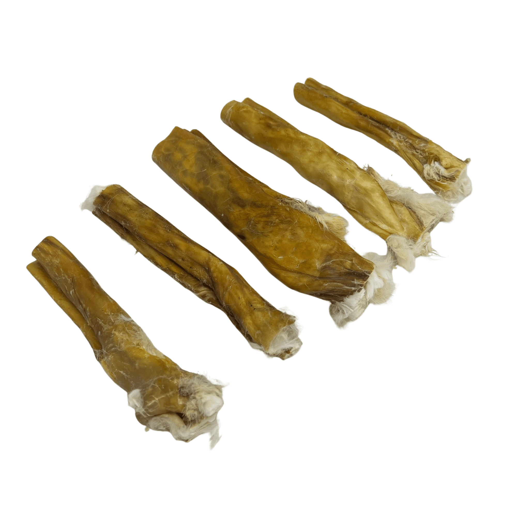 Rolled Rabbit Skin 15cm Natural Dog Chew Treat 100 Rabbit - 1 Roll