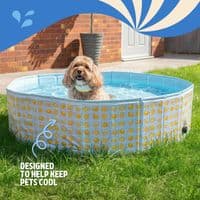 Rosewood Lemon Print Dog Paddling Pool 120cm Rosewood Lemon Print Dog Paddling Pool 120cm