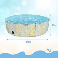 Rosewood Lemon Print Dog Paddling Pool 120cm Rosewood Lemon Print Dog Paddling Pool 120cm