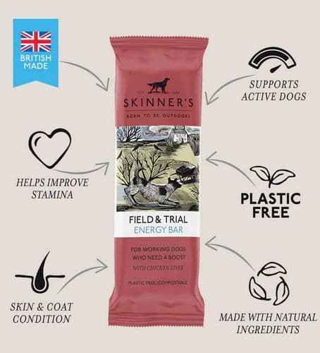 Skinners Field & Trial Energy Bar For Working / Active Dogs