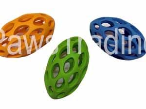 Standard Size Rugby Cyber Ball With No Handle Dog agility training toy Puppy chase interactive