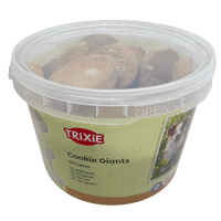 Trixie Cookie Giants with Lamb – 1.25kg Resealable Tub - Bedtime Biscuits Dog Biscuit Rusk