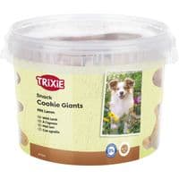 Trixie Cookie Giants with Lamb – 1.25kg Resealable Tub - Bedtime Biscuits Dog Biscuit Rusk