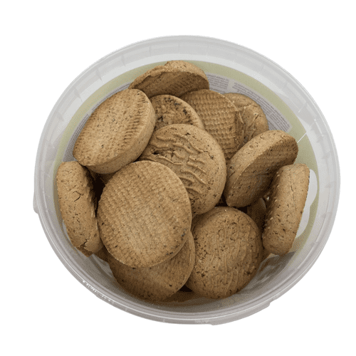 Trixie Cookie Giants with Lamb – 1.25kg Resealable Tub - Bedtime Biscuits Dog Biscuit Rusk