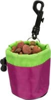 Trixie Mini Dog Treat Bag 7 x 9cm Puppy Small Snack Pouch with Drawstring & Hook