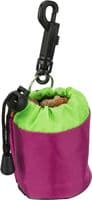 Trixie Mini Dog Treat Bag 7 x 9cm Puppy Small Snack Pouch with Drawstring & Hook
