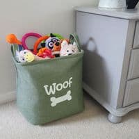 Woof Toy Tidy Basket