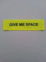 Yellow Safety Lead Sleeve for Dogs Warning yellow ribbon