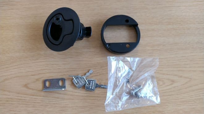 MH1200/1800 Cabinet - Spare door latch (Locking) Part Number PL018L