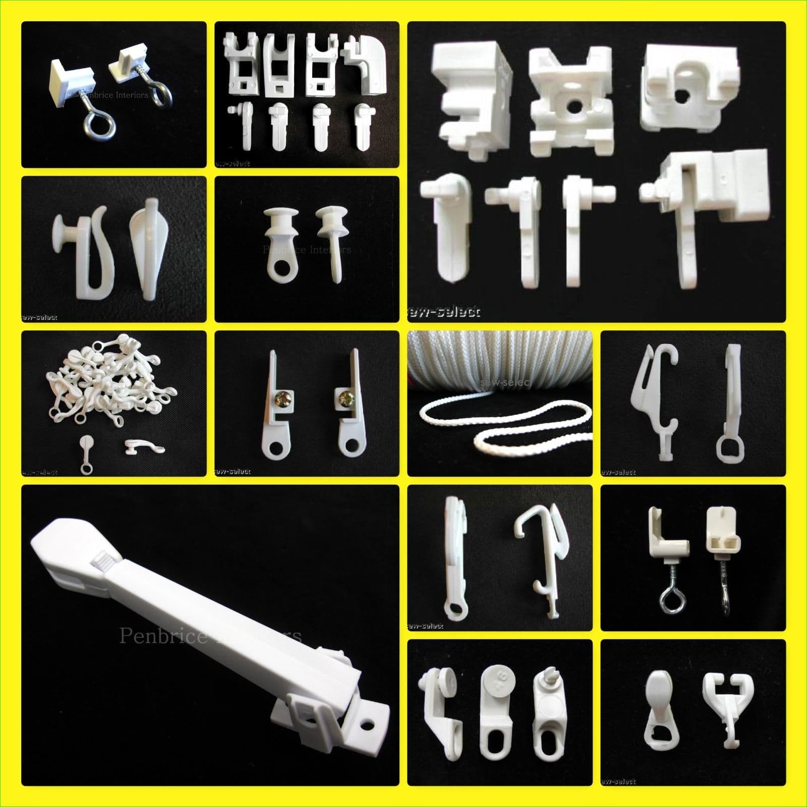 Curtain Tracks & Parts UK | Penbrice Interiors