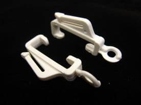 10 Curtain Track Gliders - HEAVY DUTY - Fits Many Designs Rail Slides Runners