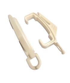10 GENUINE Harrison Drape Extra Drape Curtain Track Hook Gliders Vintage Parts