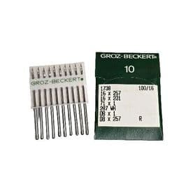 10 Groz Beckert Industrial Sewing Machine Needles 100 16 1738 16x257 R DB1 DB257