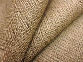 10 mt of Natural hessian jute sack fabric 40"w upholstery or garden use