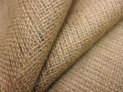 10 mt of Natural hessian jute sack fabric 40