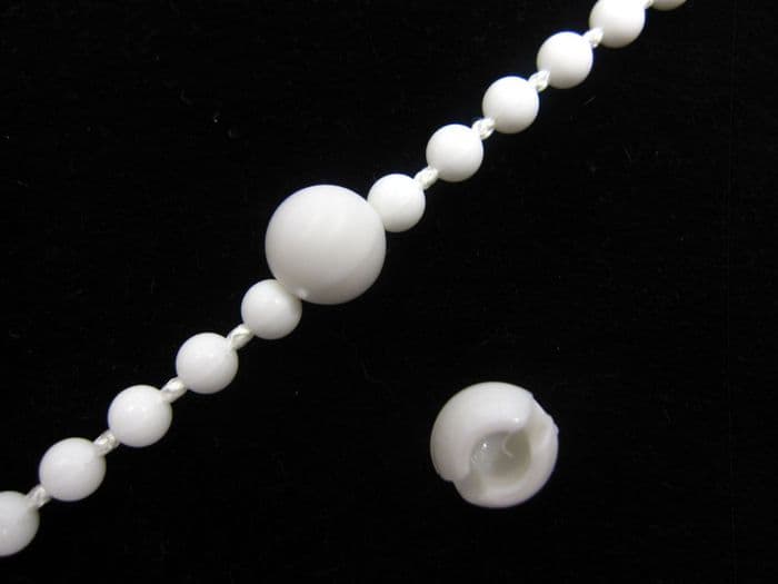 10 Roller blind chain stop lock balls - STOPS BLIND GOING UP OR DOWN TOO FAR