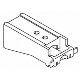 10 Silent Gliss 3660 Extension Bracket 65mm Long Blind Curtain Track Support