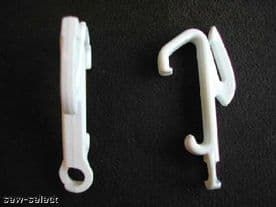 10 Swish Sologlyde CURTAIN TRACK GLIDERS Sologlide