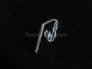 100 silver metal curtain tape hooks - Replace your plastic hooks that break!