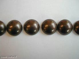 100 UPHOLSTERY NAILS FURNITURE STUDS TACKS FRENCH NAT