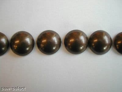 100 UPHOLSTERY NAILS FURNITURE STUDS TACKS FRENCH NAT