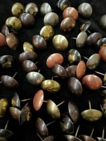 19mm Upholstery Nails Heico L19 Furniture Studs Nails Pins Tacks Bulk Trade Box