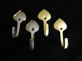 2 Curtain Tassel tieback Wall Hooks Ace of spades